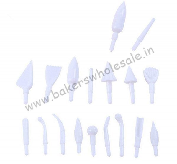 8pcs/set Plastic Modeling Tools Fondant Cake Decorations - Image 2