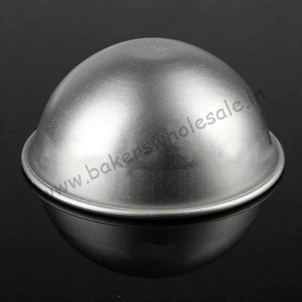 1Pc Aluminum hemisphere half round 3D molds Cake Dessert Mold Kitchen Pan Baking Pastry Mould