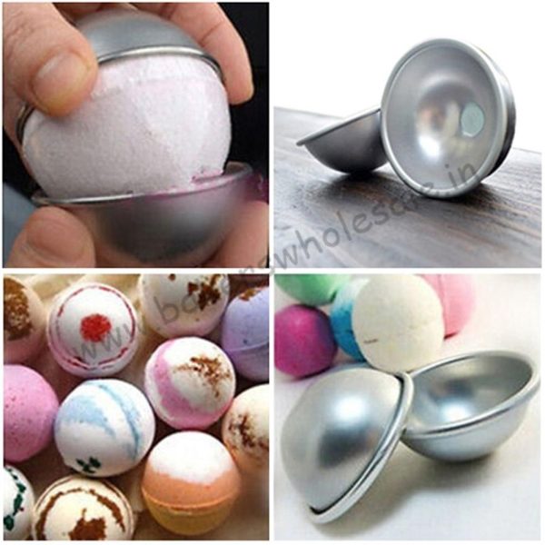 1Pc Aluminum hemisphere half round 3D molds Cake Dessert Mold Kitchen Pan Baking Pastry Mould - Image 2