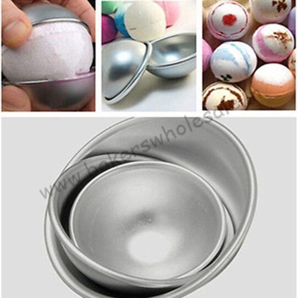 1Pc Aluminum hemisphere half round 3D molds Cake Dessert Mold Kitchen Pan Baking Pastry Mould - Image 14