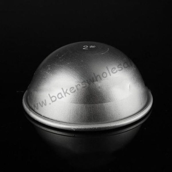 1Pc Aluminum hemisphere half round 3D molds Cake Dessert Mold Kitchen Pan Baking Pastry Mould - Image 13