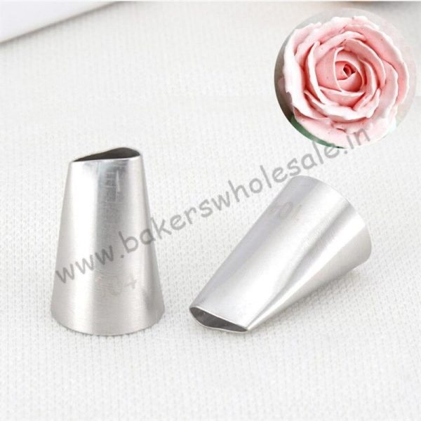 #104 - Rose Petal Shape Icing Piping Nozzles Cake Decorating Cake Tips Bakeware - Image 5