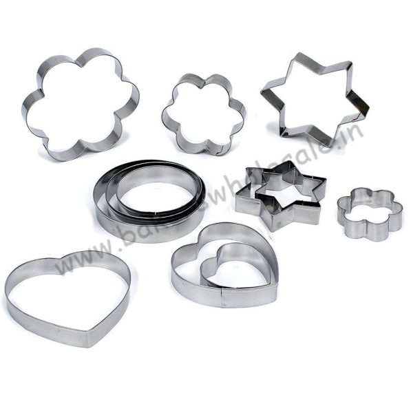 12Pcs/Set Cookie Cutters Moulds Stainless Steel Christmas Fondant Pastry Decorating Tools Baking Mold Fondant Kitchen Accessory - Image 4