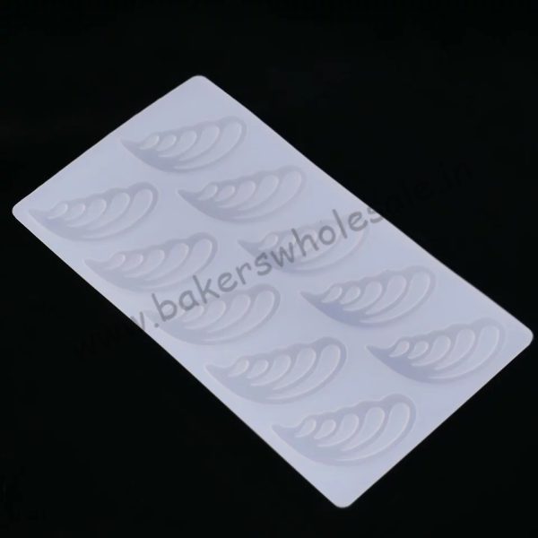 Silicon wing Shape Chocolate Garnishing Mould Cake Decorating - Image 5