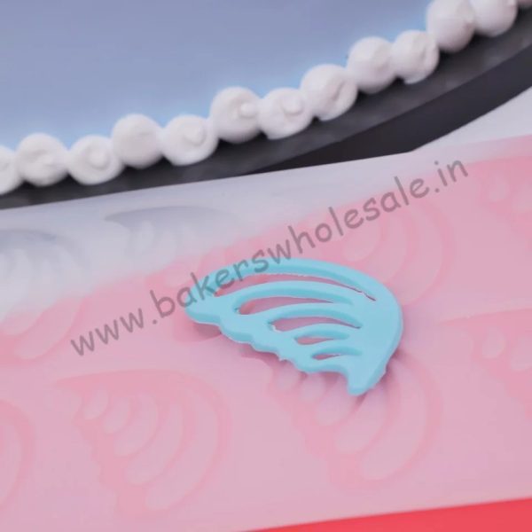 Silicon wing Shape Chocolate Garnishing Mould Cake Decorating - Image 4