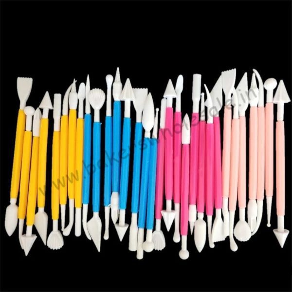 8pcs/set Plastic Modeling Tools Fondant Cake Decorations - Image 7