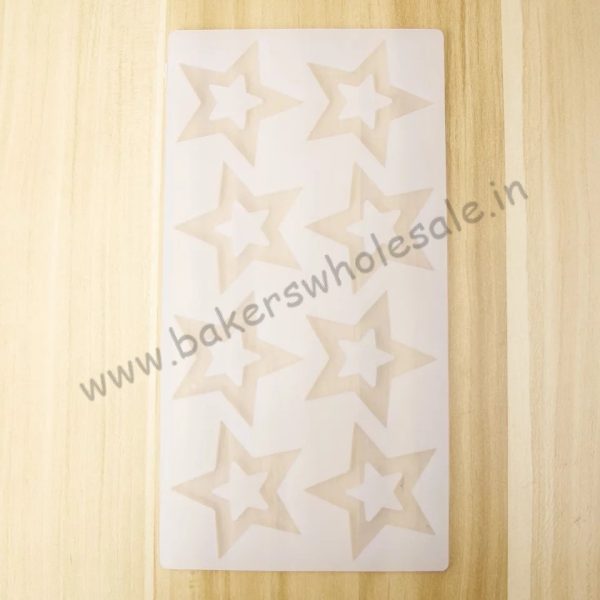 Silicon Star Shape Chocolate Garnishing Mould Cake Decorating - Image 4