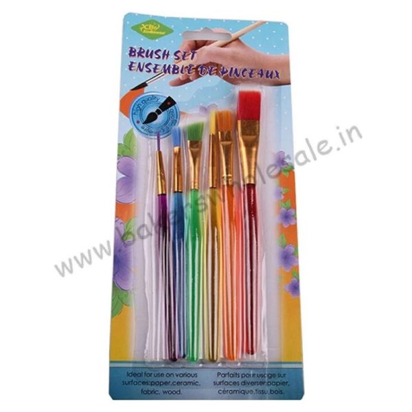 6pcs Baking Tool Brushes Pen Cake Icing Decorating Painting Brush Sets Fondant Sugar Craft Bakeware Cake Tools - Image 2