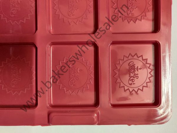 1PC  Happy Diwali Rectangle shape Molds Silicone Chocolate Silicone Chocolate Mold - Image 2