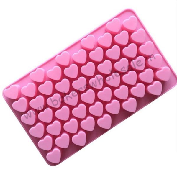 1PC Silicone Chocolate Mold JSC3319 Heart Mini - Image 3