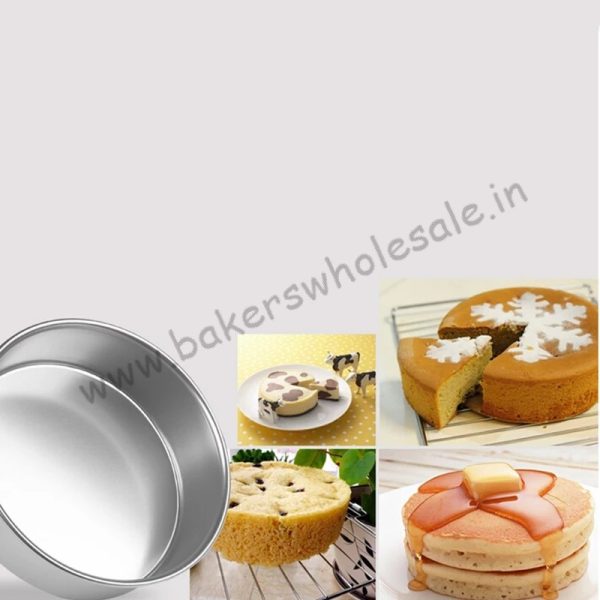 Aluminium Heavy Round Cake Mold (3" to 12 inch Diameter) ( 2.5" Height) - Image 11