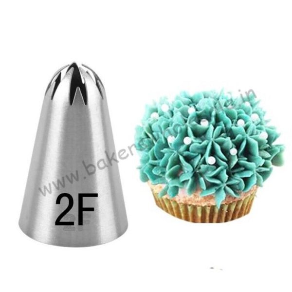 #2F Large Icing Nozzle Piping Nozzles Cake Decorating Cake Tips Bakeware - Image 5