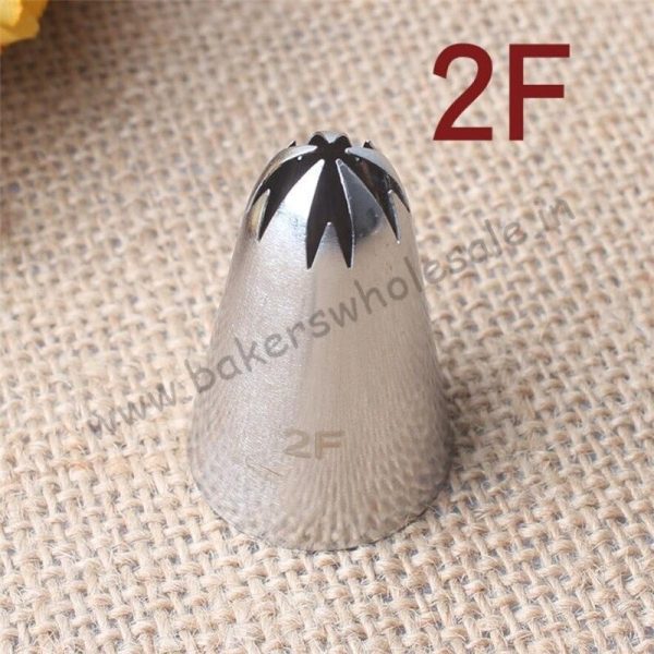 #2F Large Icing Nozzle Piping Nozzles Cake Decorating Cake Tips Bakeware