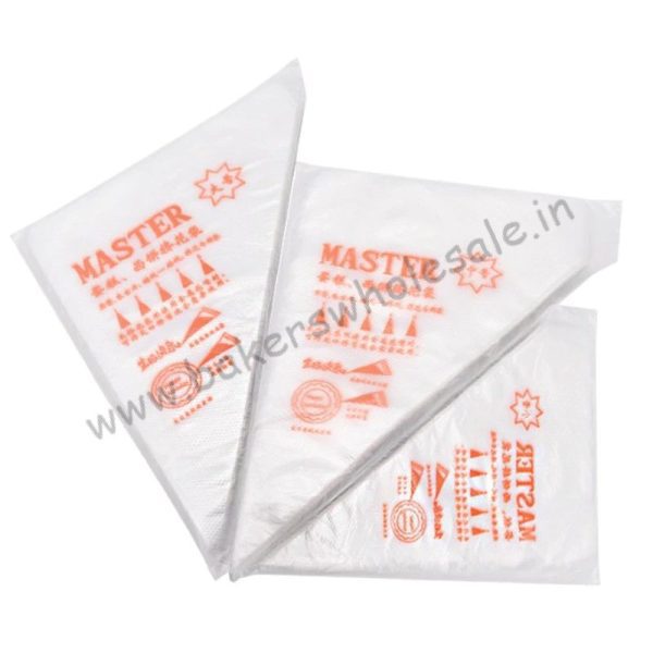 100pcs/Pkt Disposable Piping Bag Icing Bag Confectionery Bags For Cream