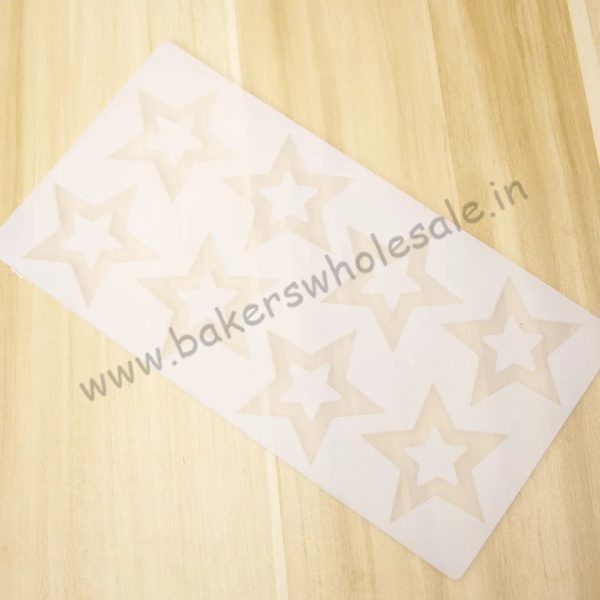 Silicon Star Shape Chocolate Garnishing Mould Cake Decorating - Image 3