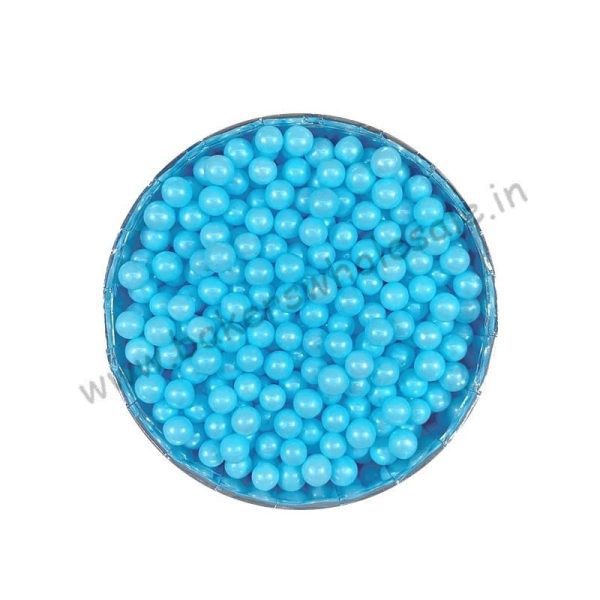 500g Assorted Confetti Edible Beads Sugar Ball Sprinkles Sugar Candy Mixed beads Blue - Image 5