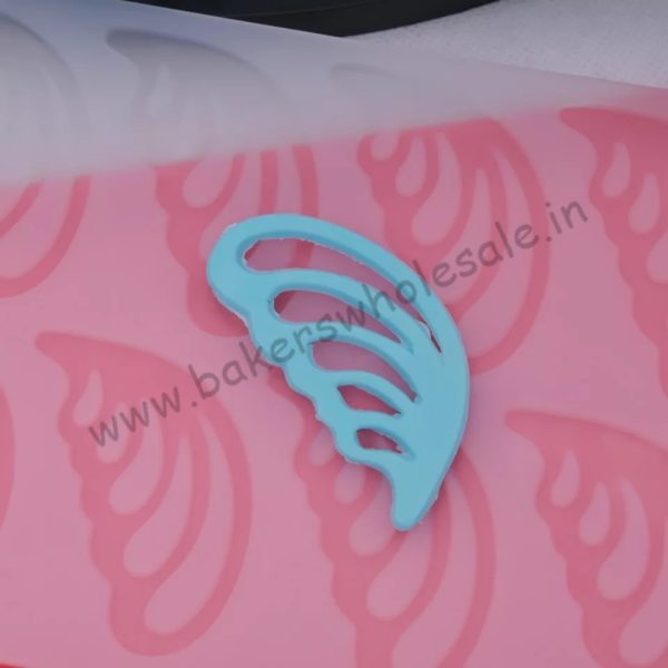 Silicon wing Shape Chocolate Garnishing Mould Cake Decorating - Image 6