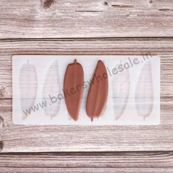 Silicon Leaf Big Shape Chocolate Garnishing Mould Cake Decorating - Image 2