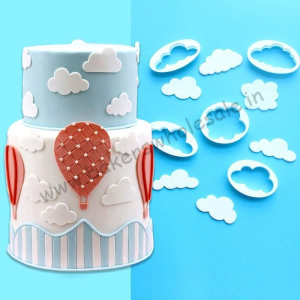 5Pcs/set Fondant Cutter Cloud Plastic Cake cookie biscuit Cutter Fondant Mold Fondant Cake Decorating Tools Sugar craft - Image 5