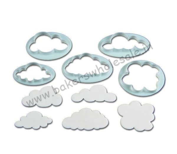 5Pcs/set Fondant Cutter Cloud Plastic Cake cookie biscuit Cutter Fondant Mold Fondant Cake Decorating Tools Sugar craft - Image 6