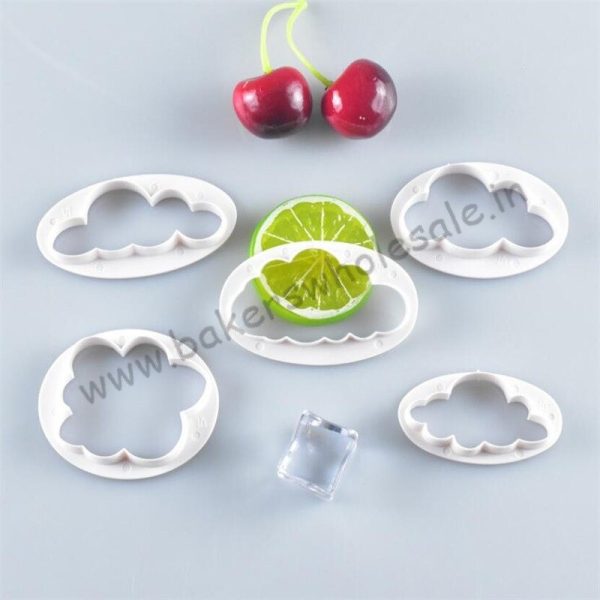 5Pcs/set Fondant Cutter Cloud Plastic Cake cookie biscuit Cutter Fondant Mold Fondant Cake Decorating Tools Sugar craft - Image 9