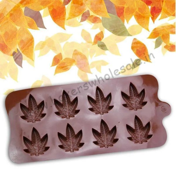 1PC Silicone Chocolate Mold JSC3025 Maple Leaf - Image 4