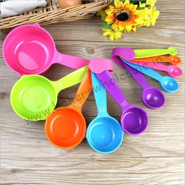 5pcs set Kitchen Baking Tools Plastic Measuring Cups ABS Heavy - Image 5