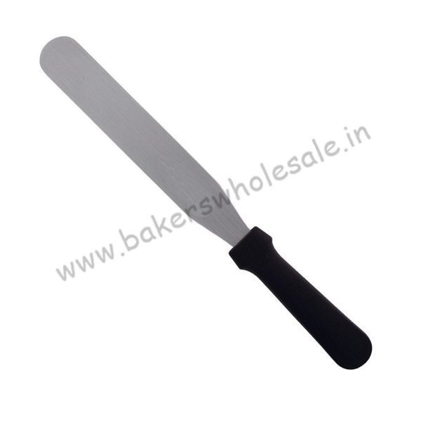 6/8/10/12 Inch Stainless Steel Plain / Straight Cake Icing Pallet Knife Butter Cream Icing Frosting Knife Smoother - Image 2