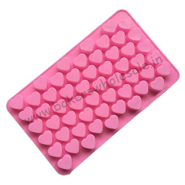 1PC Silicone Chocolate Mold JSC3319 Heart Mini - Image 4