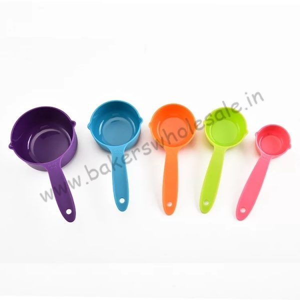 5pcs set Kitchen Baking Tools Plastic Measuring Cups ABS Heavy - Image 4