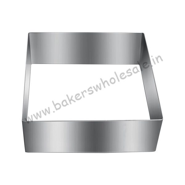 Square Mousse Ring Stainless Steel Cake Ring - Image 3