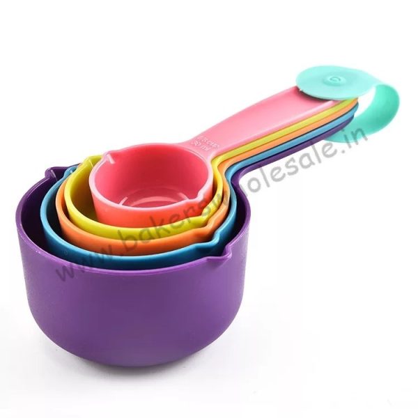 5pcs set Kitchen Baking Tools Plastic Measuring Cups ABS Heavy - Image 3