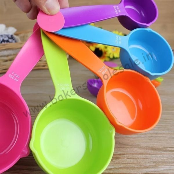 5pcs set Kitchen Baking Tools Plastic Measuring Cups ABS Heavy - Image 2