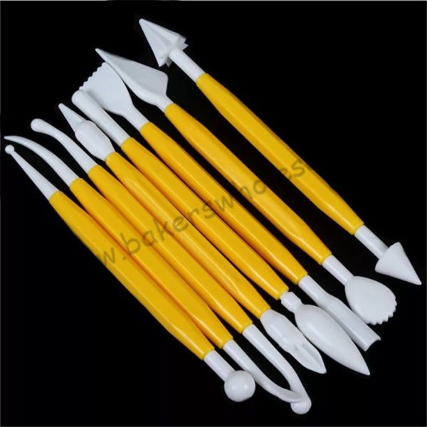 8pcs/set Plastic Modeling Tools Fondant Cake Decorations