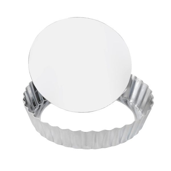 1Pc Aluminum Pie Dish Loose Bottom Cake Baking Cup Round Shaped Muffin Cupcake Baking Molds Egg Tart Pie - Image 7