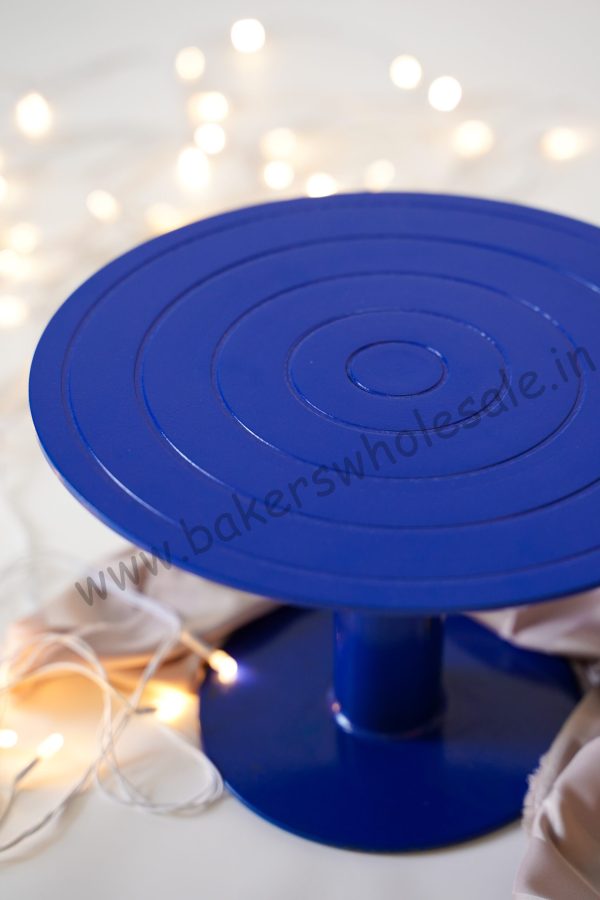 Rotating Cake Turntable Cake Decorating Stand with Ball Bearings Metal Heavy (12 Inch)