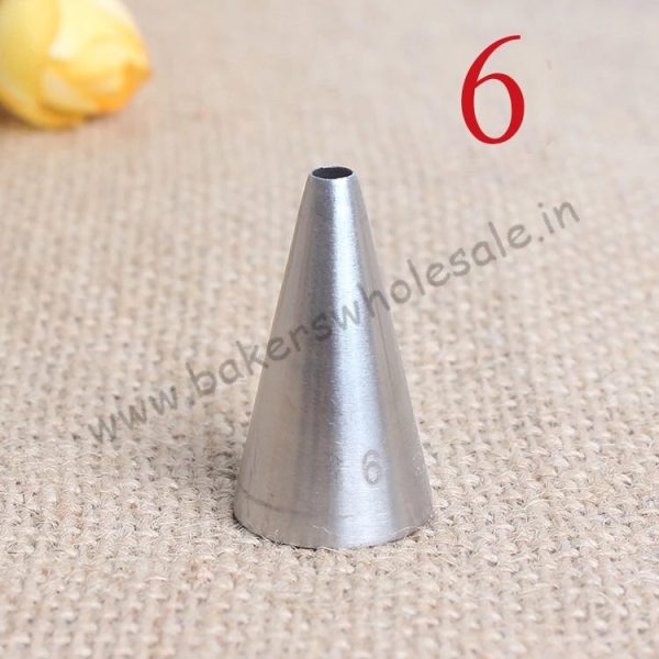 6# round Hole Bubble Shape Icing Piping Nozzles Cake Decorating Cake Tips Bakeware