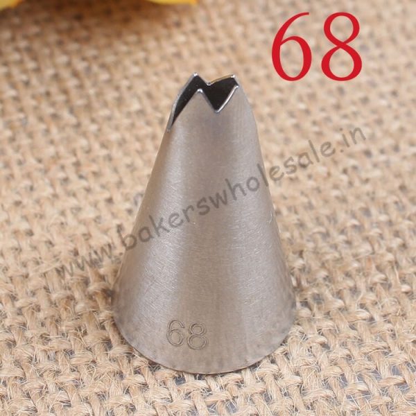 #68 Asymmetric Leaf Piping Nozzles Cake Decorating Cake Tips Bakeware