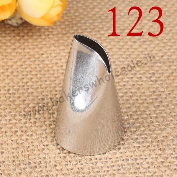 123# Large Core Rose Tulip Piping Nozzles Cake Decorating Cake Tips Bakeware