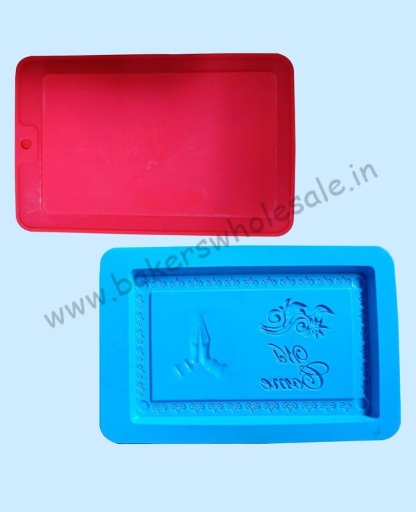 1PC  Welcome Bar shape Molds Silicone Chocolate Silicone Chocolate Mold