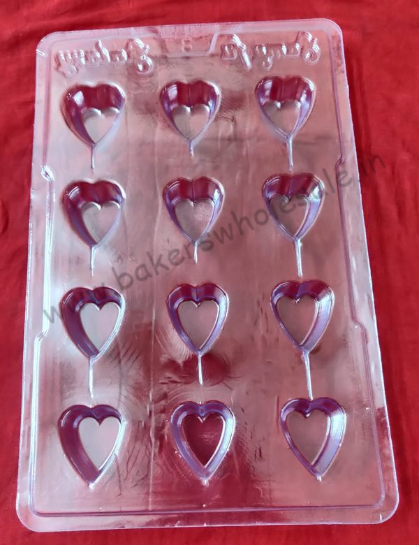 PVC Chocolate Mold Heart - Image 2