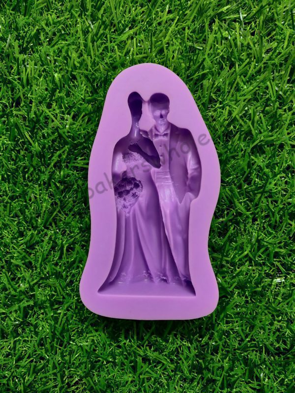 Wedding Couple 3D Silicone mold chocolate cake Baking decorating tools DIY cookies fondant silicone mold mould