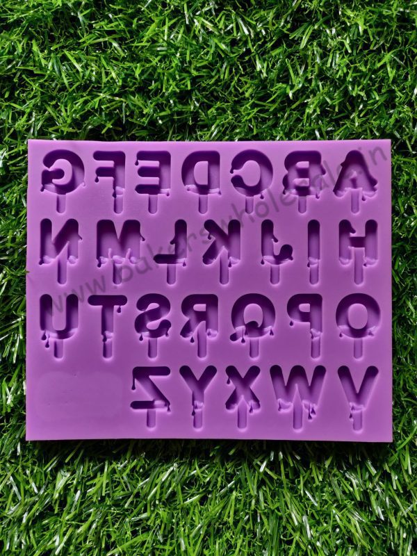 Alphabet Silicone mold chocolate cake Baking decorating tools DIY cookies fondant silicone mold mould