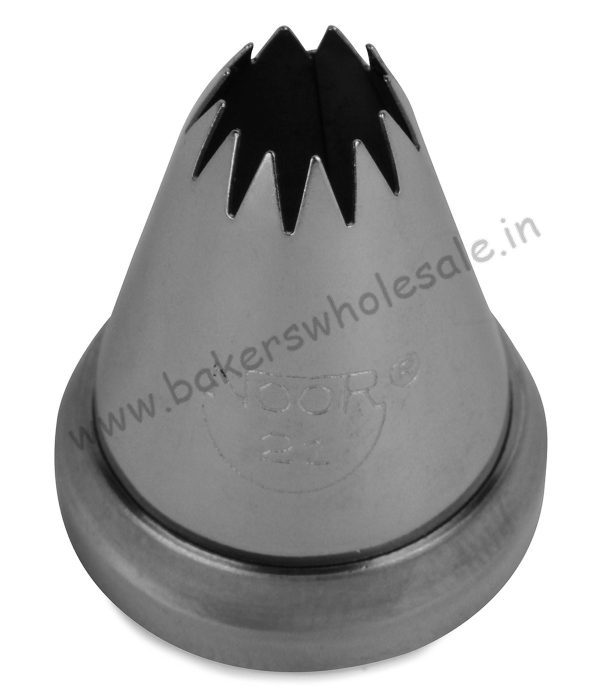 Noor Icing Nozzle No - 21 - 12 Star - Image 2