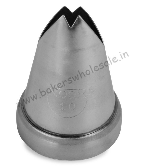 Noor Icing Nozzle No - 10 - large leaf - Image 3