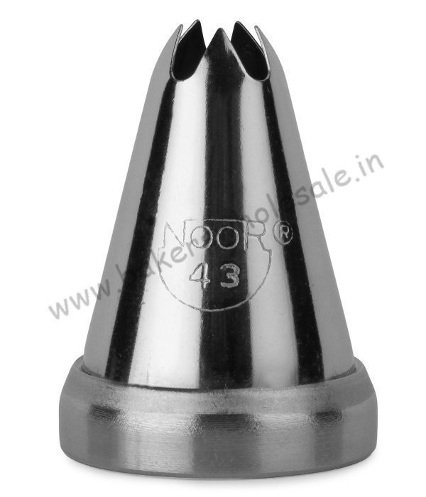 Noor Icing Nozzle No - 43 - 5 petal Shape