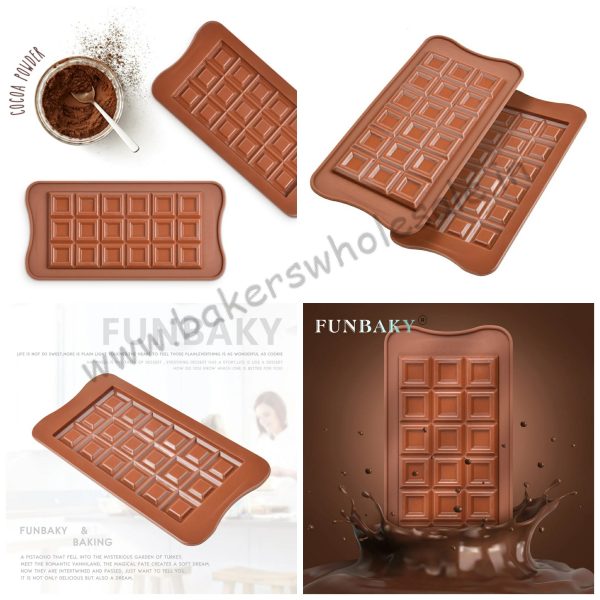 1PC Silicone Chocolate Mold JSC3241