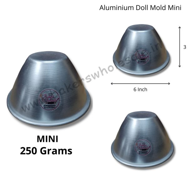 Aluminum Doll Cake Mold -Mini