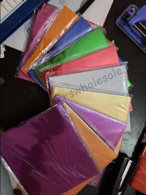 4 inch Cut Wrapper Matt (250 sheets) for chocolate Potli wrap - Image 3