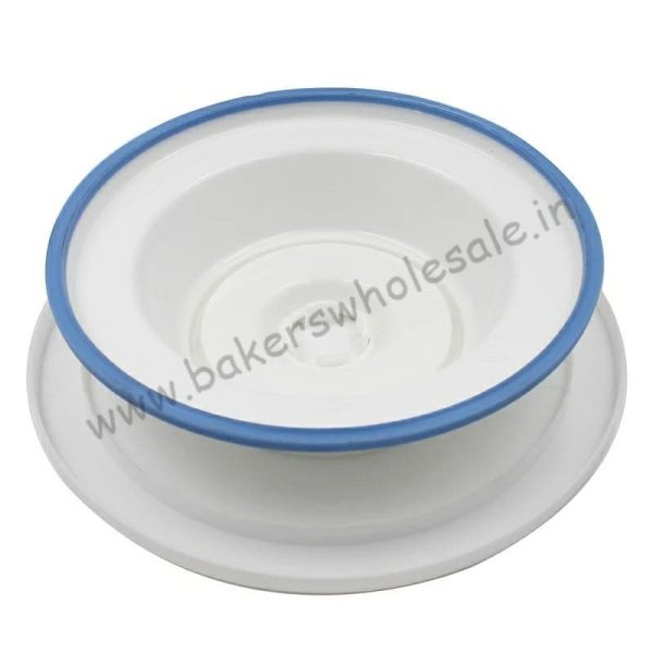 Rotating Cake Turntable Cake Decorating Stand with Ball Bearings Flair Heavy ABS (11 Inch) - Image 3